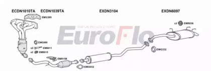 Система выпуска ОГ EuroFlo DNPRI20 1025B